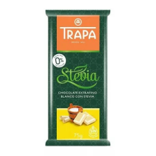 Trapa Stevia fehércsokoládé 75g csokoládé és édesség