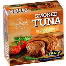  Trata füstölt tonhal növényi olajban 160 g konzerv