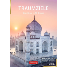  Traumziele Wochenplaner 2026 - Eine Reise in 53 Bildern (Kalendář/Diář) naptár, kalendárium