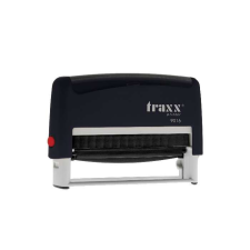 Traxx Automata fekete TRAXX 9016 bélyegző egyedi lenyomattal bélyegző