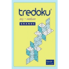  Tredoku Easy Medium GRANDE Book 1 – Mindome Games idegen nyelvű könyv