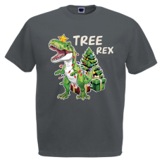  Tree Rex - Karácsonyi Férfi Póló