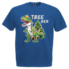 Tree Rex - Karácsonyi Férfi Póló férfi póló