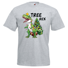  Tree Rex - Karácsonyi Férfi Póló férfi póló
