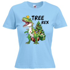 Tree Rex - Karácsonyi Női Póló