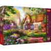 Trefl 1000-db-os Premium Plus puzzle - Tea Time - Egy szép faház az erdőben (10804) (GXP-919012)