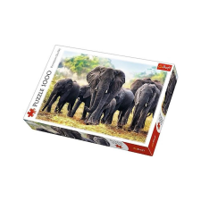 Trefl 1000 db-os puzzle - Afrikai elefántok (10442) puzzle, kirakós