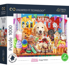 Trefl 1000 db-os UFT Prime puzzle - Cuteness Overload - Doggy Peekers (10699) puzzle, kirakós