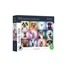 Trefl 1000 db-os UFT Prime puzzle - Funny Dogs Faces (10706) puzzle, kirakós