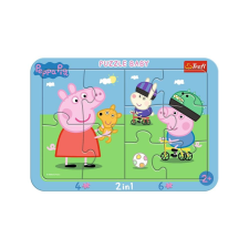 Trefl 10 db-os keretes puzzle - Peppa malac (80021) puzzle, kirakós