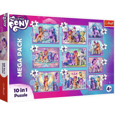 Trefl 10In1 Puzzle My Little Pony - A csillogó pónik puzzle, kirakós