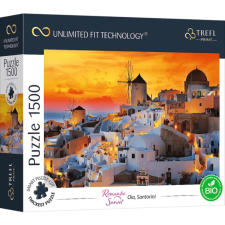 Trefl 1500 db-os UFT Prime puzzle - Romantic Sunset - Oia, Santorini (26195) puzzle, kirakós