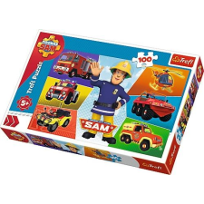 Trefl 16354 kirakós játék 100 db Járművek (GXP-674574) puzzle, kirakós