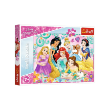Trefl 200 db-os puzzle - Disney Princess - Vidám teadélután (13268) puzzle, kirakós