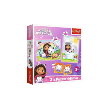 Trefl 2 az 1-ben puzzle és memóriajáték - Gabi babaháza (93382) puzzle, kirakós