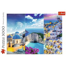 Trefl 3000 db-os puzzle - Görög nyaralás (33073) puzzle, kirakós