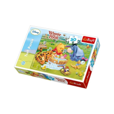 Trefl 30 db-os puzzle - Micimackó és barátai - Malacka fürdőt vesz (18198) puzzle, kirakós