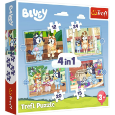 TREFL 4IN1 PUZZLE BLUEY ÉS VILÁGA puzzle, kirakós
