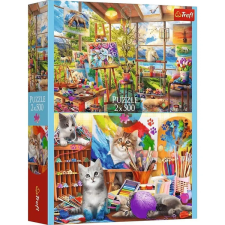 Trefl A festészet művészete 2x500db-os puzzle - Trefl puzzle, kirakós
