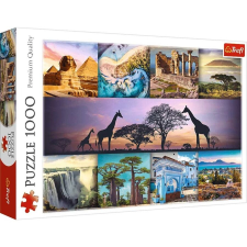 Trefl Afrika kollázs 1000db-os HQ puzzle kirakó - Trefl puzzle, kirakós