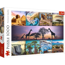 Trefl Afrika kollázs 1000db-os HQ puzzle kirakó - Trefl (GXP-910512) puzzle, kirakós