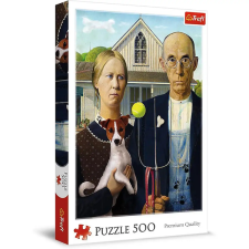 Trefl American Gothic Kutya kiadás 500db-os puzzle - Trefl puzzle, kirakós