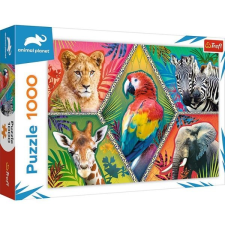 Trefl Animal Planet: Egzotikus állatok puzzle - 1000 darabos puzzle, kirakós