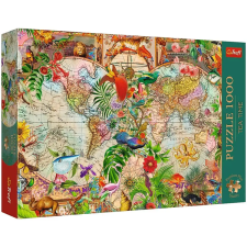 Trefl Antik világtérkép 1000db-os prémium plusz puzzle - Trefl puzzle, kirakós