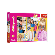 Trefl Barbie 100db-os glitter puzzle -Trefl puzzle, kirakós