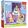Trefl Bluey 3 az 1-ben 20-36-50db-os puzzle - Trefl