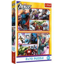 Trefl : bosszúállók, légy te is szuperhős - 2 x 70 darabos puzzle puzzle, kirakós