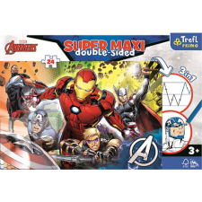 Trefl Bosszúállók SuperMaxi kétoldalas 3 az 1-ben puzzle 24db-os puzzle, kirakós