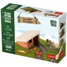 Trefl : Brick Trick istálló építőjáték kreatív és készségfejlesztő