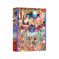 Trefl Édesszájú állatok 2x500db-os puzzle - Trefl puzzle, kirakós