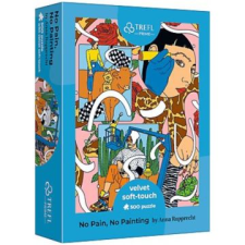 Trefl : Fájdalom nélkül nincs festészet - Bársony tapintású, 500 darabos puzzle (37423) (37423) puzzle, kirakós