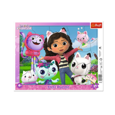 Trefl Gabi babaháza 25db-os keretes puzzle - Trefl puzzle, kirakós