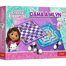 Trefl Gabi babaháza Malom és Dáma társasjáték társasjáték