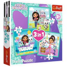 Trefl Gabi babaháza: Tevékenységek 3 az 1-ben puzzle - Trefl puzzle, kirakós