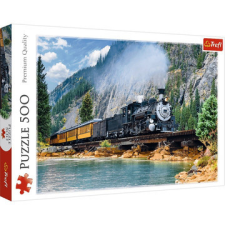 Trefl : hegyi vonat puzzle - 500 darabos puzzle, kirakós
