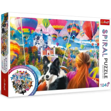 Trefl Hőlégballon fesztivál 1040db-os spirál puzzle - Trefl puzzle, kirakós