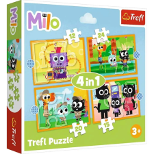 Trefl Ismerd meg Milot és barátait 4az1-ben puzzle szett - Trefl puzzle, kirakós