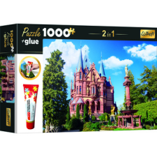 Trefl : kastély puzzle - 1000 darabos + ragasztó puzzle, kirakós
