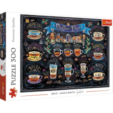 Trefl Kávé idő 500db-os puzzle (37449) (trefl37449) puzzle, kirakós