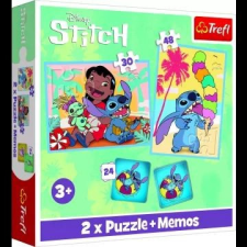 Trefl : Lilo&Stitch puzzle és memória játék puzzle, kirakós