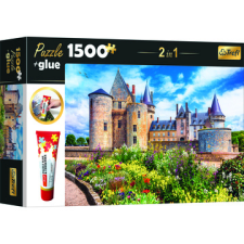 Trefl : loire menti kastély puzzle ragasztóval - 1500 darabos puzzle, kirakós
