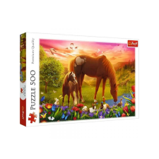 Trefl Lovak a réten 500 db-os puzzle - Trefl puzzle, kirakós