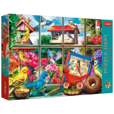 Trefl Madarak az ablak mögött 1000db-os Prémium plus quality puzzle -Trefl puzzle, kirakós
