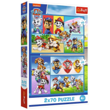Trefl Mancs őrjárat szabályai 2x70db-os puzzle - Trefl puzzle, kirakós
