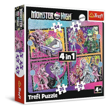 Trefl Monster High puzzle 4 az 1-ben - Trefl puzzle, kirakós