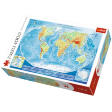 Trefl Nagy földrajzi világtérkép 4000 db-os puzzle – Trefl puzzle, kirakós